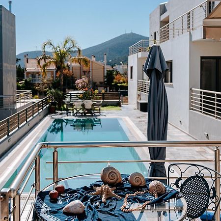 Villa The Palm, Beach & Airport Closeby - Pool Πόρτο Ράφτη Εξωτερικό φωτογραφία
