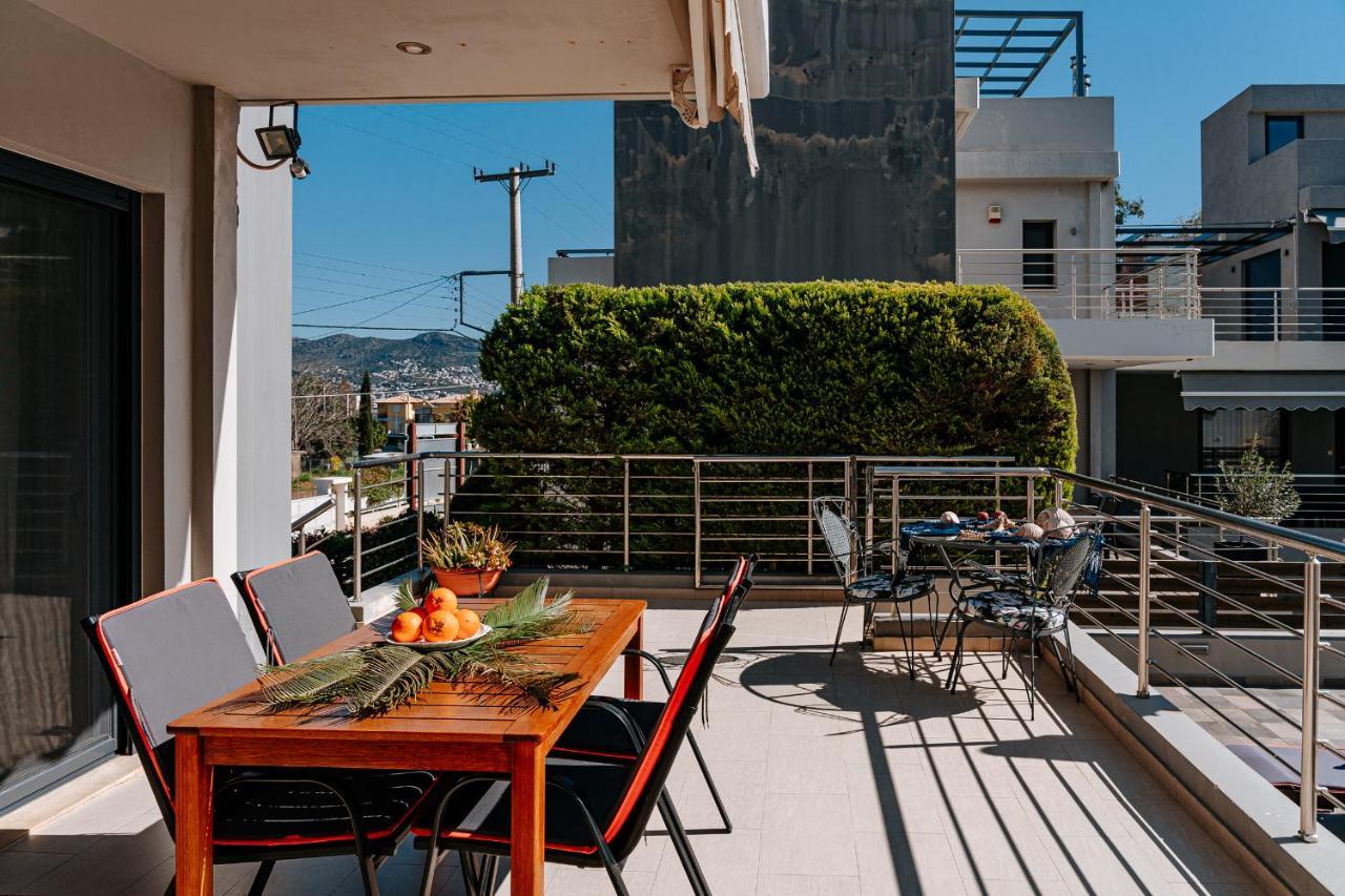 Villa The Palm, Beach & Airport Closeby - Pool Πόρτο Ράφτη Εξωτερικό φωτογραφία