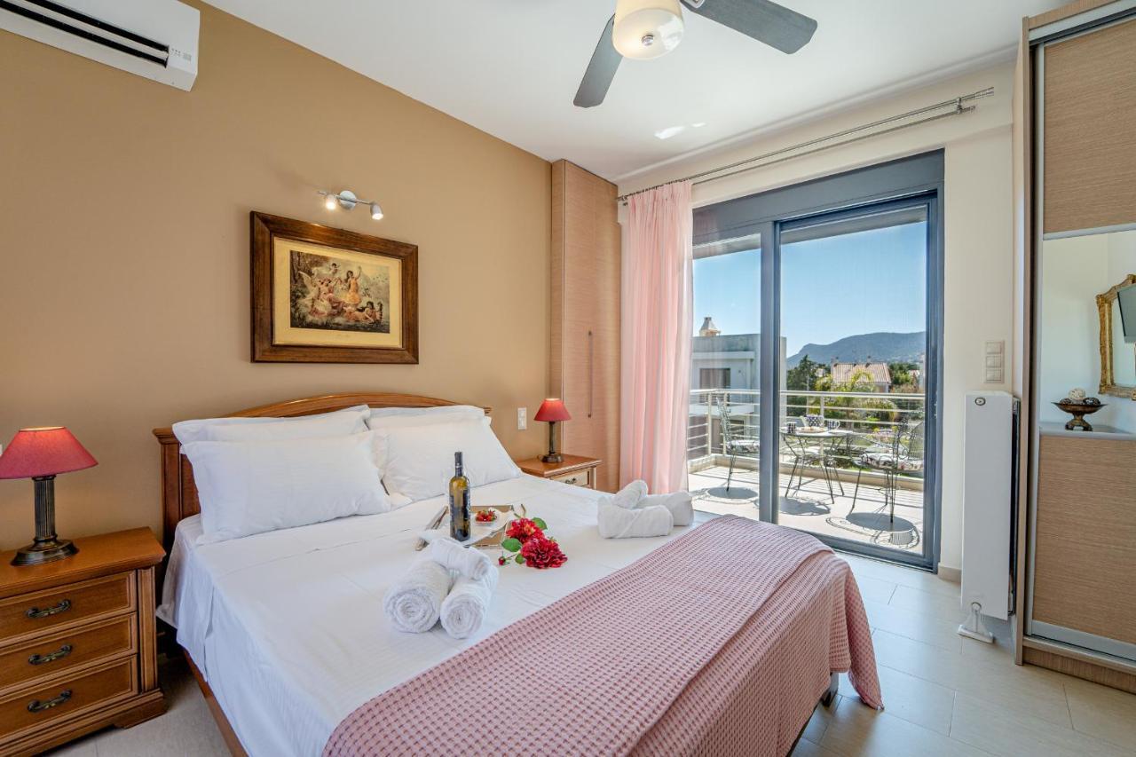 Villa The Palm, Beach & Airport Closeby - Pool Πόρτο Ράφτη Εξωτερικό φωτογραφία