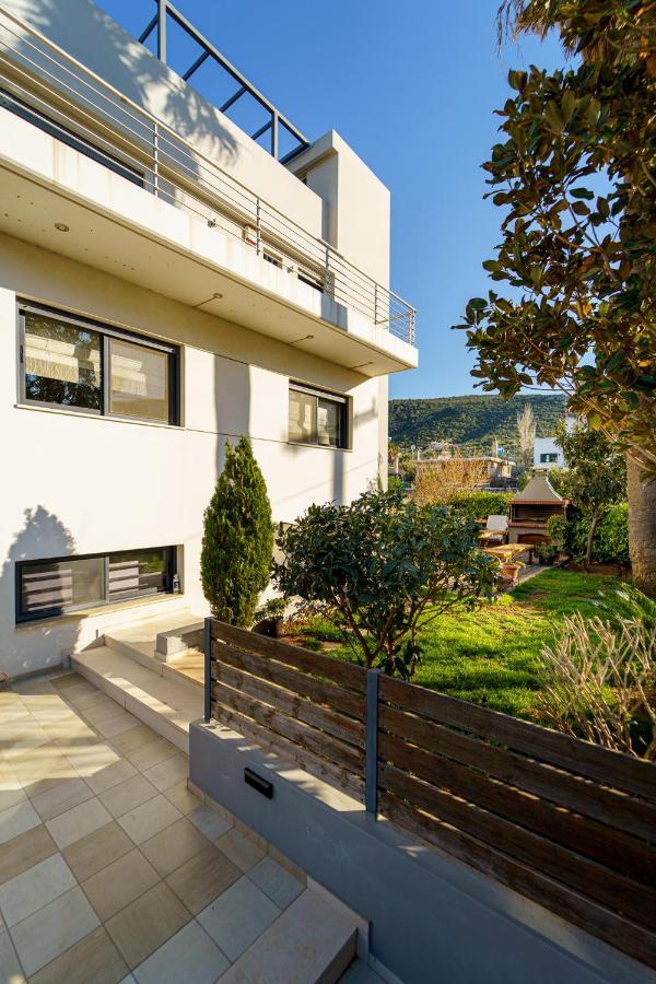Villa The Palm, Beach & Airport Closeby - Pool Πόρτο Ράφτη Εξωτερικό φωτογραφία