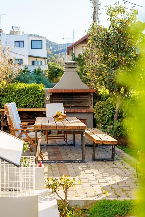 Villa The Palm, Beach & Airport Closeby - Pool Πόρτο Ράφτη Εξωτερικό φωτογραφία