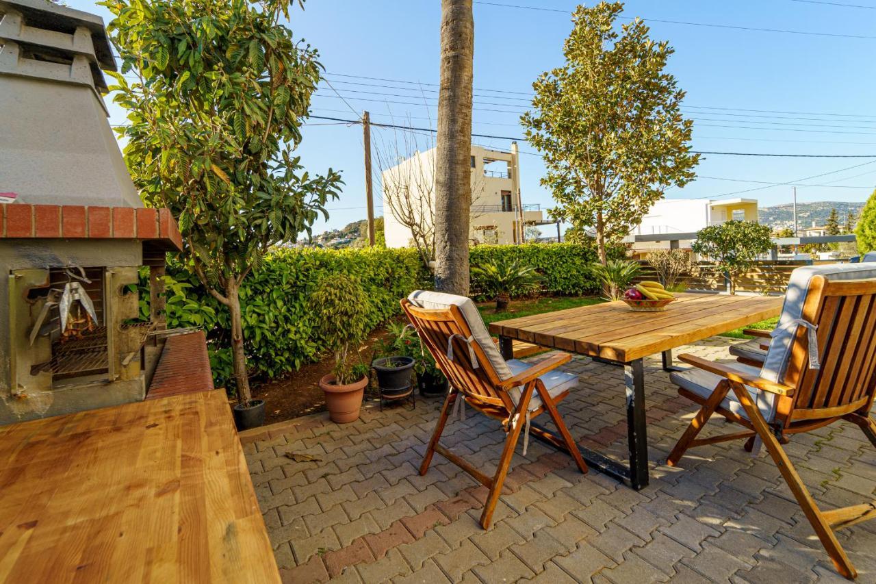 Villa The Palm, Beach & Airport Closeby - Pool Πόρτο Ράφτη Εξωτερικό φωτογραφία