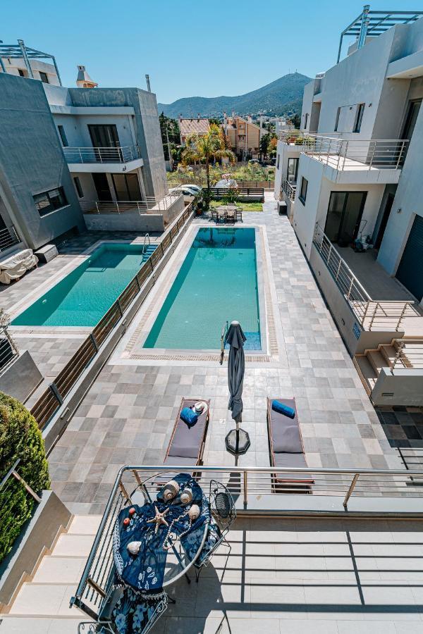 Villa The Palm, Beach & Airport Closeby - Pool Πόρτο Ράφτη Εξωτερικό φωτογραφία