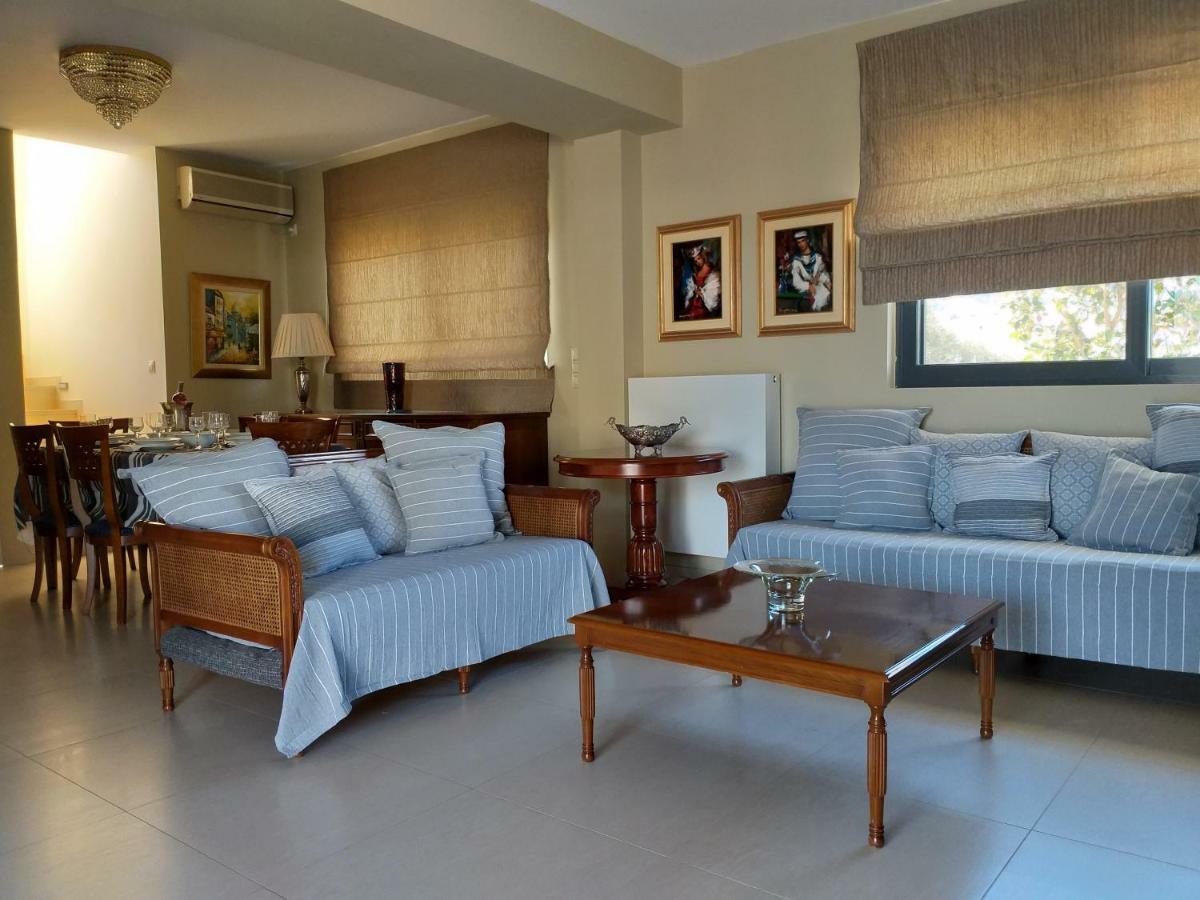 Villa The Palm, Beach & Airport Closeby - Pool Πόρτο Ράφτη Εξωτερικό φωτογραφία
